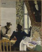 Edouard Vuillard Thread oil on canvas